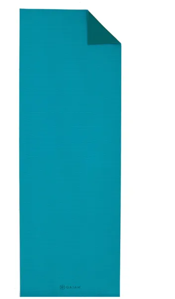 Gaiam Turquoise Sea 2-farget Yogamatte 3mm